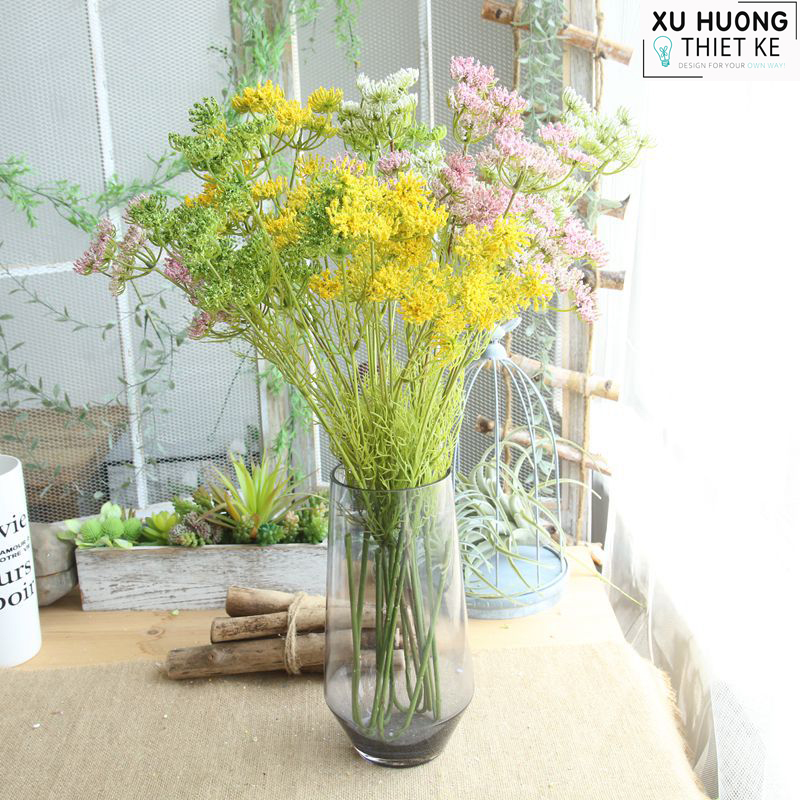 Hoa ren xốp - Hoa chêm trang trí