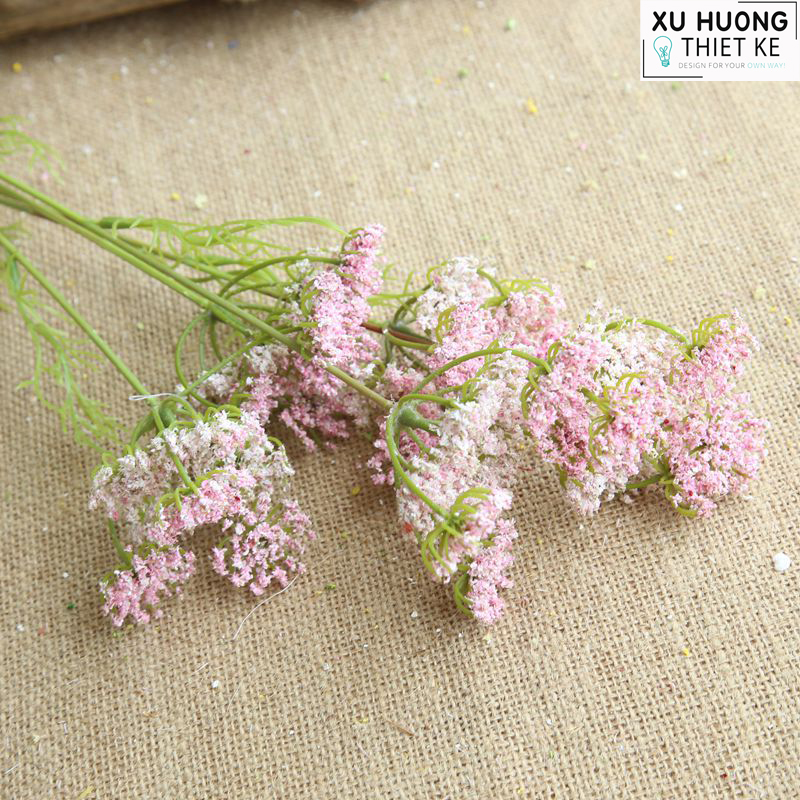 Hoa ren xốp - Hoa chêm trang trí